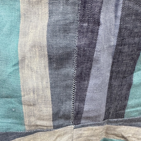 karina grimaldi Striped Blue and White Dress - Picture 7 of 10